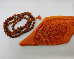 Rudraksha jaap mala with jaap bag original rudraksh mala