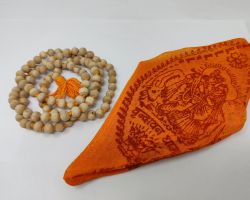 Tulsi jaap mala with jaap bag original Tulsi chanting mala with bag