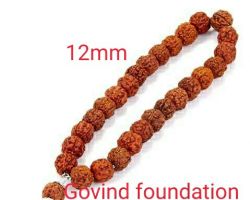 Rudraksh mala 27 beads rudraksha jap mala 12mm