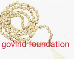 Gunja mala white gunja mala original chirmi mala 108 beads