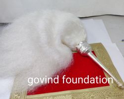 Chanvar German silver chavar chawar 18inches