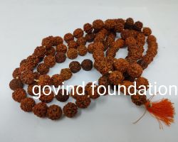 Rudraksha mala rudraksh jap mala 11mm 108 beads