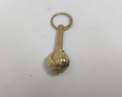 Gada locket brass gada locket 2 inches