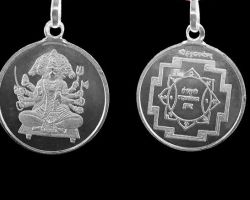 Panchmukhi Hanuman locket silver Panchmukhi Hanuman pendant