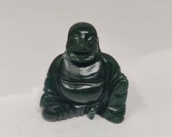 Laughing Buddha green aventurine stone 2.5 Inches