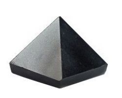 Pyramid black tourmaline   1×1 inches natural black tourmaline Pyramid