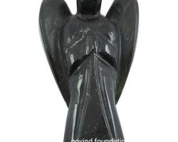 Angel Black Tourmaline 2 inches natural Black Tourmaline lucky angel