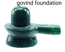 Green jade shivling margaj shivling 2 inches 1 50gm