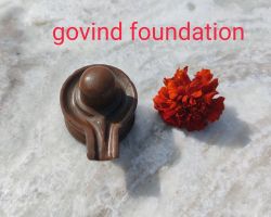 Shivling tiger eye stone natural tiger eye stone shivling 2.5 inches