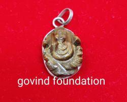 Ganesh pendant tiger eye stone ganesh locket