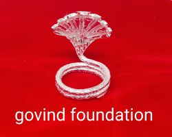 Silver Sheshnag 7 face silver sheshnaag chandi ka 7 mukhi naag 2.5 inches