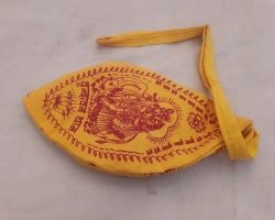 Gomukhi jaap bag yellow chanting bag