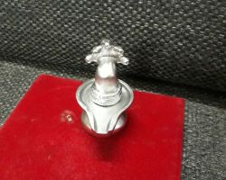 Parad shivling with sheshnaag 2 inches