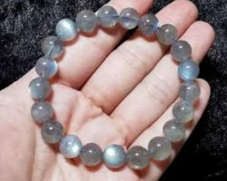 Labradorite bracelet 8mm natural labradorite bracelet