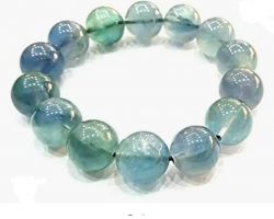 Fluorite bracelet 12mm natural fluorite