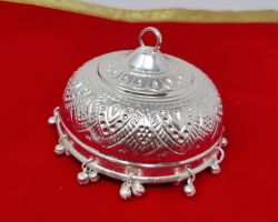 Silver Chhatra 2.5 inches 55gm chandi ka Chhatra