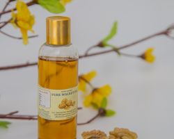 walnut oil unrefined pure Akhrot oil  100ml brand seema govind