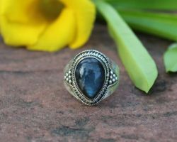 Labradorite silver ring labradorite ring in silver
