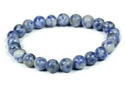 Sodalite bracelet 8mm natural sodalite stone bracelet