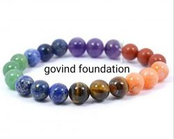 7 chakra bracelet 8mm natural seven chakra bracelet