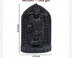 Tirupati balaji shaligram idol 7 inches tirupati balaji shaligram statue