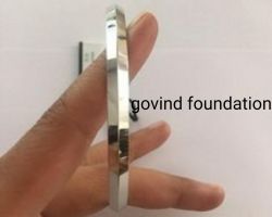 Silver Punjabi kada pure silver Punjabi kada for mens