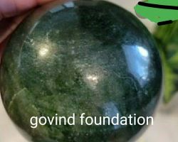 Green jade ball 100gm natural green jade ball