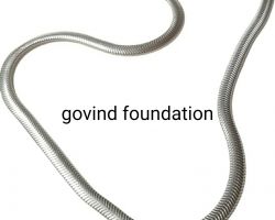 Chain pure silver neckchain snake design 20gm