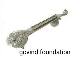 Silver sitar pure silver guitar for gift 6 inches