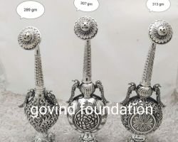 Silver Attardani Silver Gulabdani Chandi ki Attardani