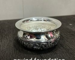 Silver Bowl antique handi design pure silver Bowl