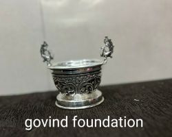 Silver Agarbatti stand pure silver Incense stick holder