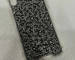 Silver Mobile cover Customized Silver mobile cover