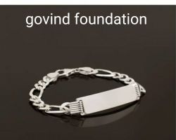 Silver Bracelet with Name for men Customised name Silver Bracelet