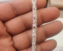 Silver Bracelet for men's and women's Bracelet in pure silver