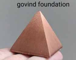 Copper pyramid 3×3 inches vastu pyramid pure copper