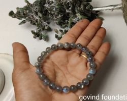 Labradorite Bracelet 8mm Natural Labradorite bracelet