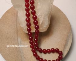 Ruby Stone String 8mm Manik beads String High quality