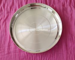 Pure Silver Thal 14 inches Traditional Silver Plate