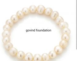White pearl Bracelet 10mm Natural White pearl Bracelet