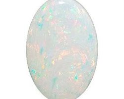 Fire Opal  stone white opal stone 7.25 ratti