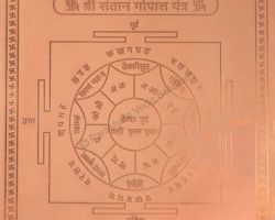 Santan gopal yantra Copper Siddh Santan Gopal yantra