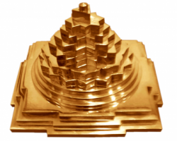 Shriyantra Meru brass Meru shriyantra 2.5×2.5 inches