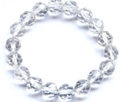 Sphatik bracelet 6mm Crystal quartz bracelet sfatik bracelet natural