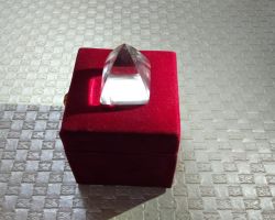 Crystal quartz Pyramid Sphatik Pyramid crystal piramid  sphatik Pyramid 2×2cm