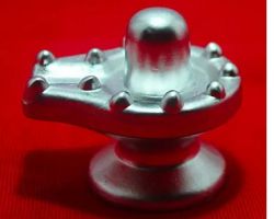 Parad shivling with 12 jyotirling 375gm