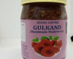 Gulkand handmade mishri saffron gulkand  1kg  brand  seema govind