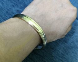 Panchdhatu kada pure panchdhatu kada 5 metal  kada