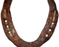 Kaleghode ki naal  Original black horse shoe