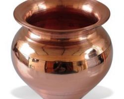 Copper kalash copper lota tamba 250ml capacity